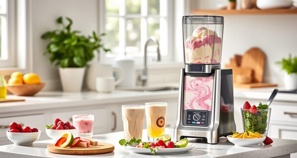 Make Delicious Summer Soft Serve with the Ninja NC701 CREAMi