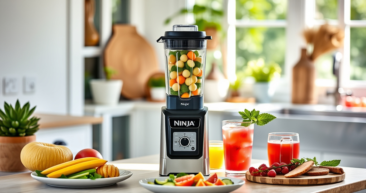 Make Refreshing Summer Smoothies with Ninja BC151EM Blast Portable Blender