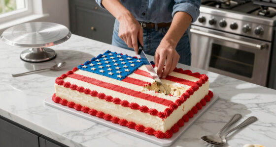 Martha Stewart Serves Huge American Flag Cake with 250 Pieces for Founding Father-Themed Party