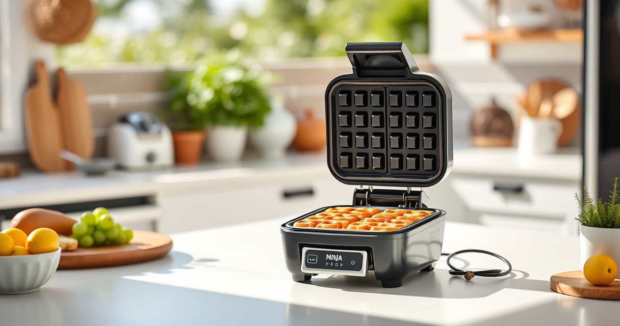 Ninja Belgian Waffle Maker Pro: Perfect Summer Waffles Every Time