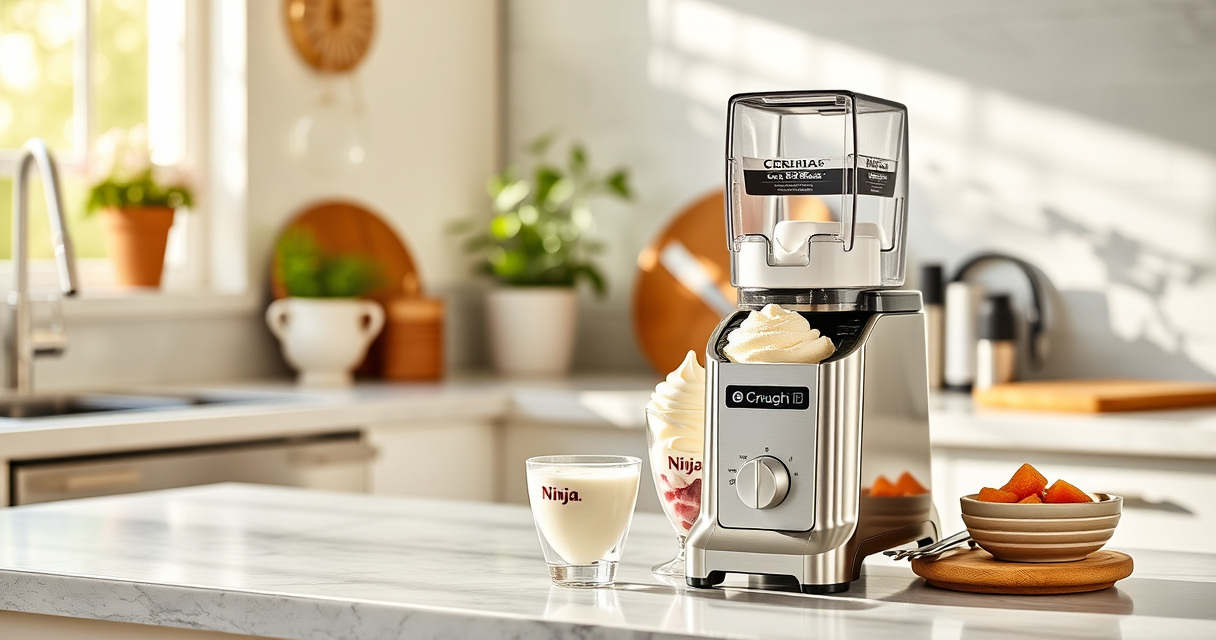 Ninja CREAMi Ice Cream Maker: Perfect Summer Frozen Treats
