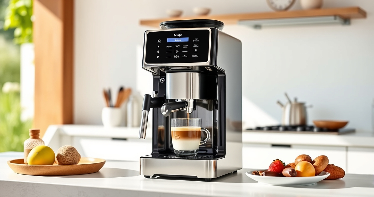 Ninja Luxe Café Premier 3-in-1 Espresso Machine: Summer Coffee Bliss
