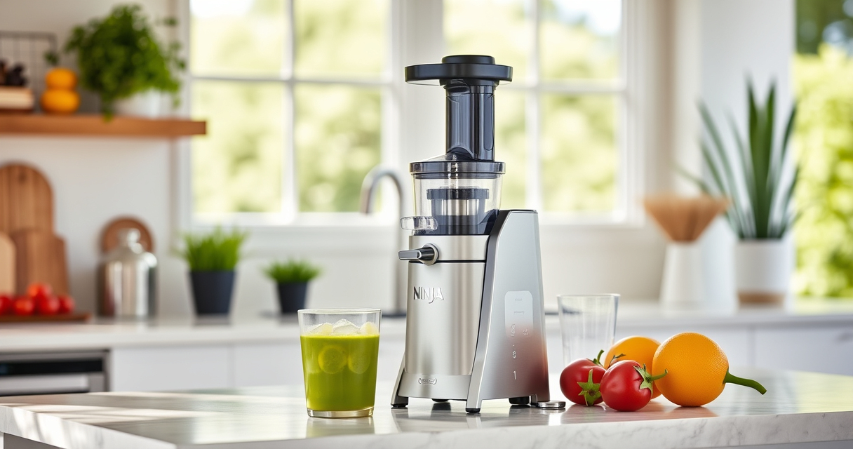 Ninja NeverClog Cold Press Juicer: Perfect for Refreshing Summer Juices