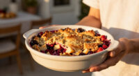 Strawberry Apple Crisp