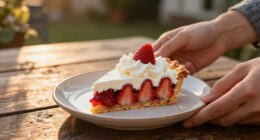 Strawberry Cream Pie