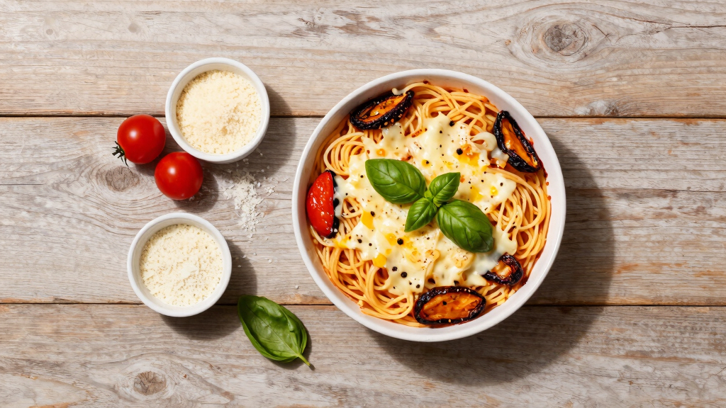 Summer Vegetable Baked Spaghetti