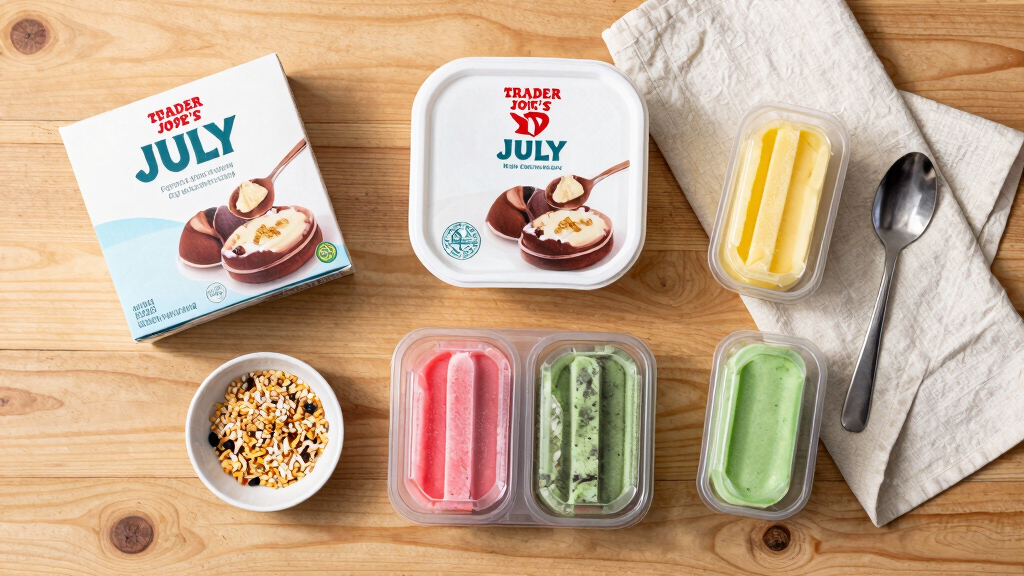 The Best New Trader Joe’s Groceries This July, Including Seriously Good Frozen Dumplings and German Sour Gummies