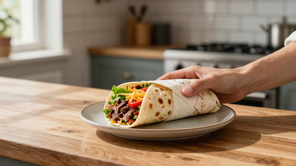The Most Delicious Beef Burritos