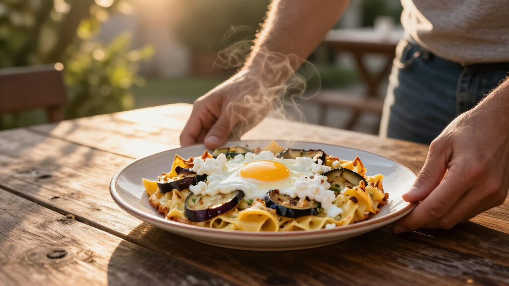 Frittata Di Pasta Alla Norma