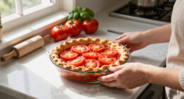 My Mom Has Making This Southern Tomato Pie Recipe For 20 Years