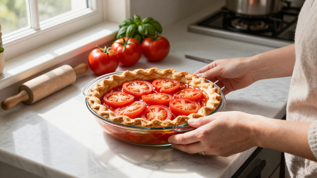 My Mom Has Making This Southern Tomato Pie Recipe For 20 Years