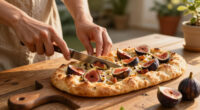 Focaccia Salata Ai Fichi
