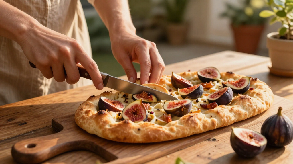 Focaccia Salata Ai Fichi