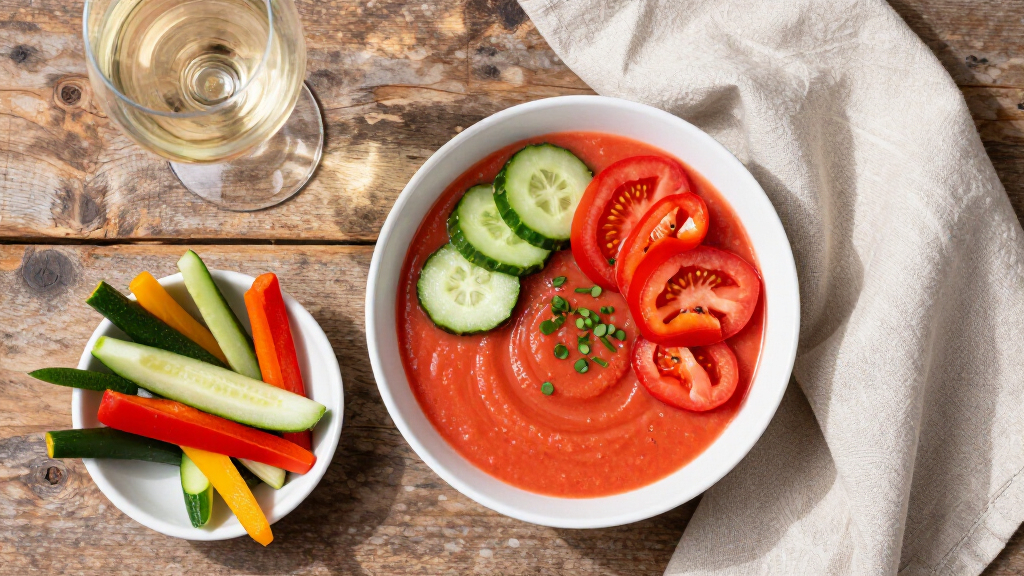 Gazpacho Con Pinzimonio