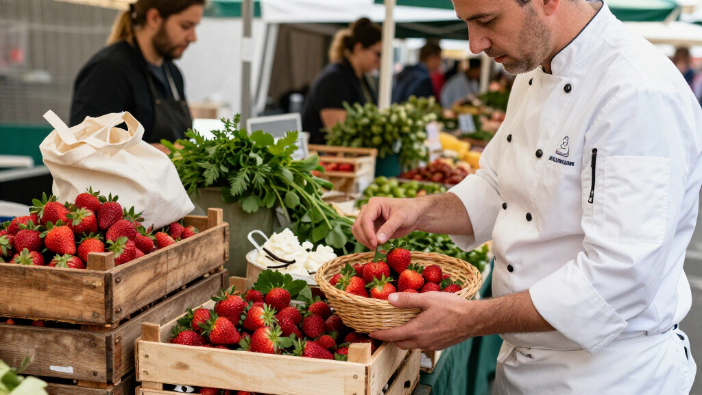 Ingredient Shopping With A Michelin Star Chef