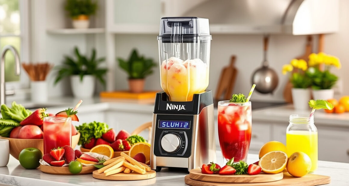 Make Your Pool Party Perfect with the Ninja SLUSHi Frozen Drink Maker