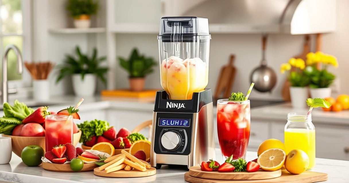 Make Your Pool Party Perfect with the Ninja SLUSHi Frozen Drink Maker