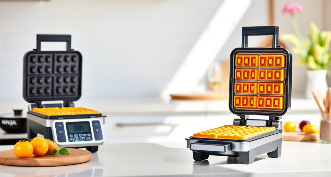 Ninja Belgian Waffle Maker Pro: Perfect Summer Breakfast Waffles