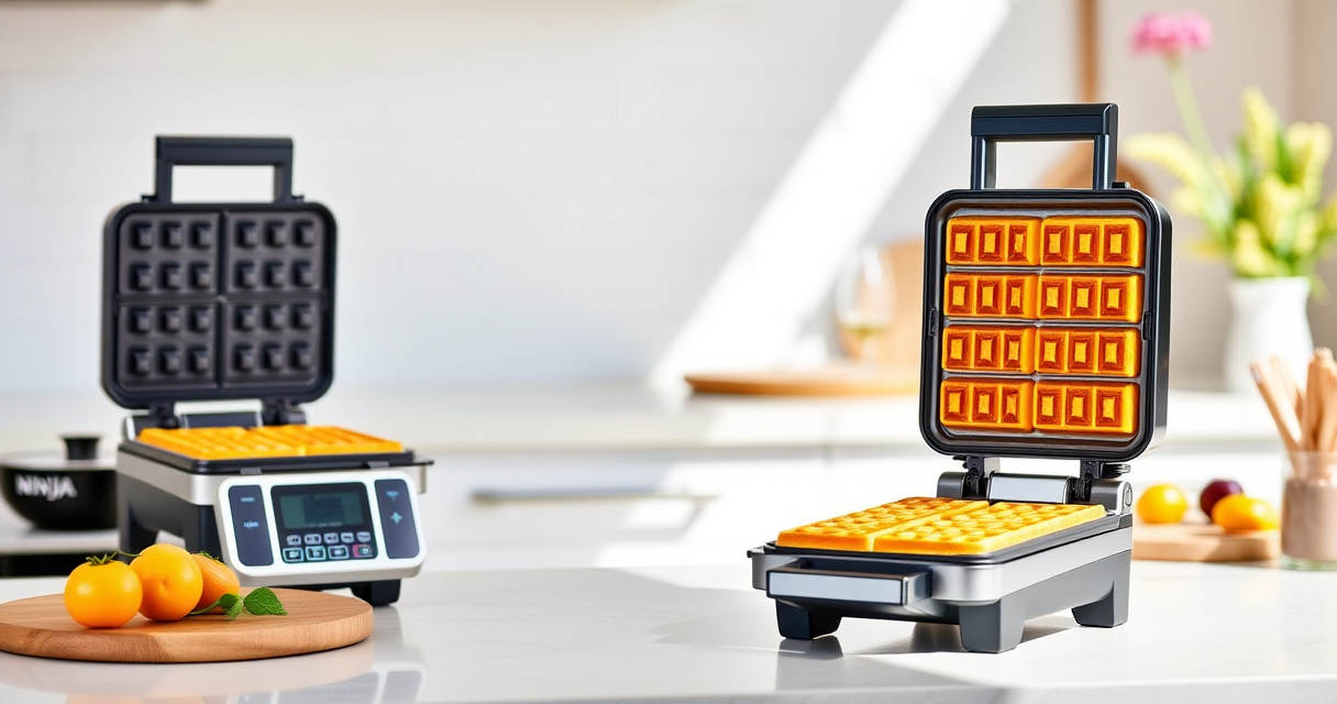 Ninja Belgian Waffle Maker Pro: Perfect Summer Breakfast Waffles