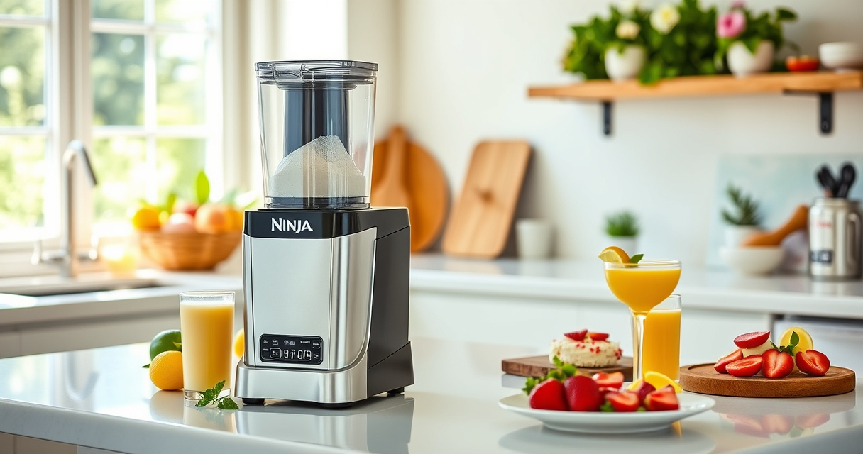 Ninja CREAMi Deluxe Ice Cream Maker: Perfect for Summer Pool Parties