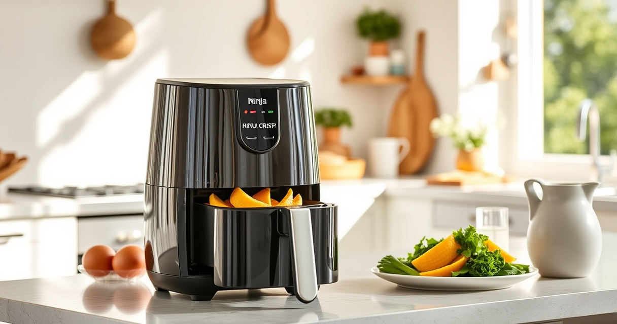 Ninja Crispi Glass Air Fryer: Perfect for Summertime Snacking & Baking