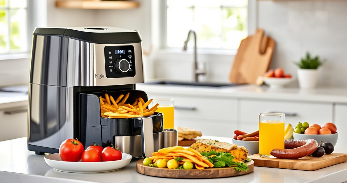 Ninja DoubleStack XL Smart Air Fryer: The Ultimate Summer Party Helper