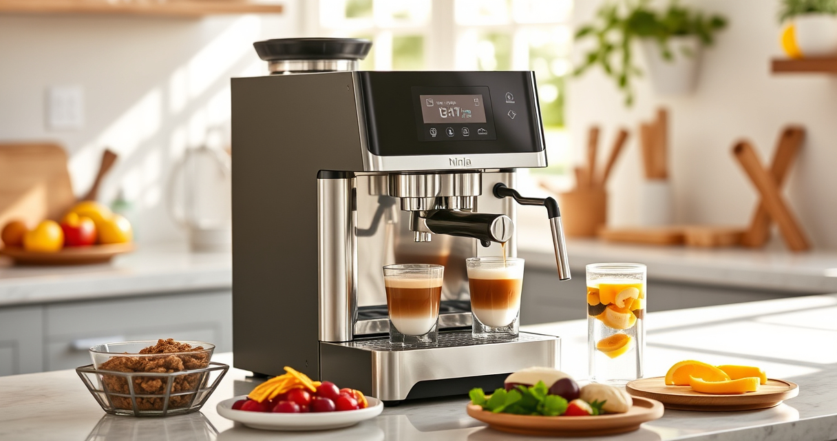 Ninja Luxe Café Premier: Effortless Coffee for Your Summer Pool Party