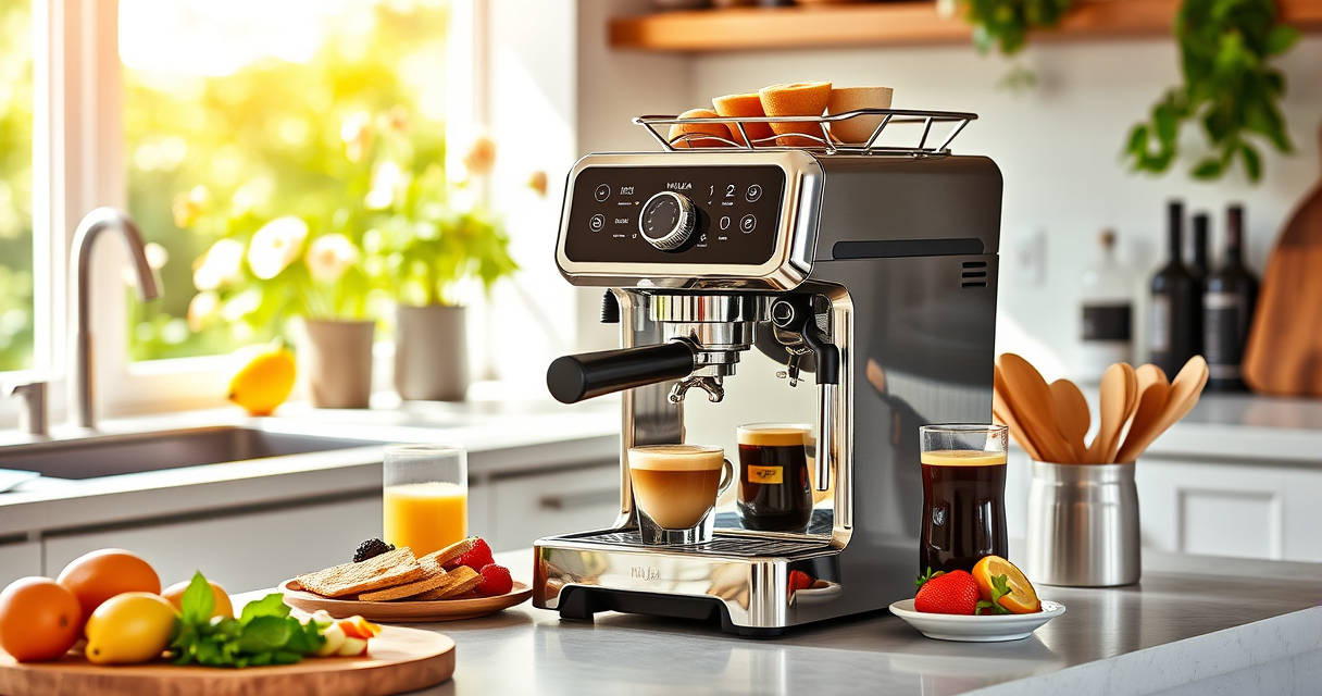Ninja Luxe Café Pro: The Ultimate Summer Espresso Machine by David Beckham