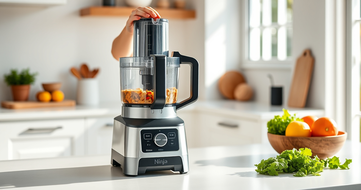 Ninja Professional Plus Food Processor: Perfect for Summer Cooking and Baking