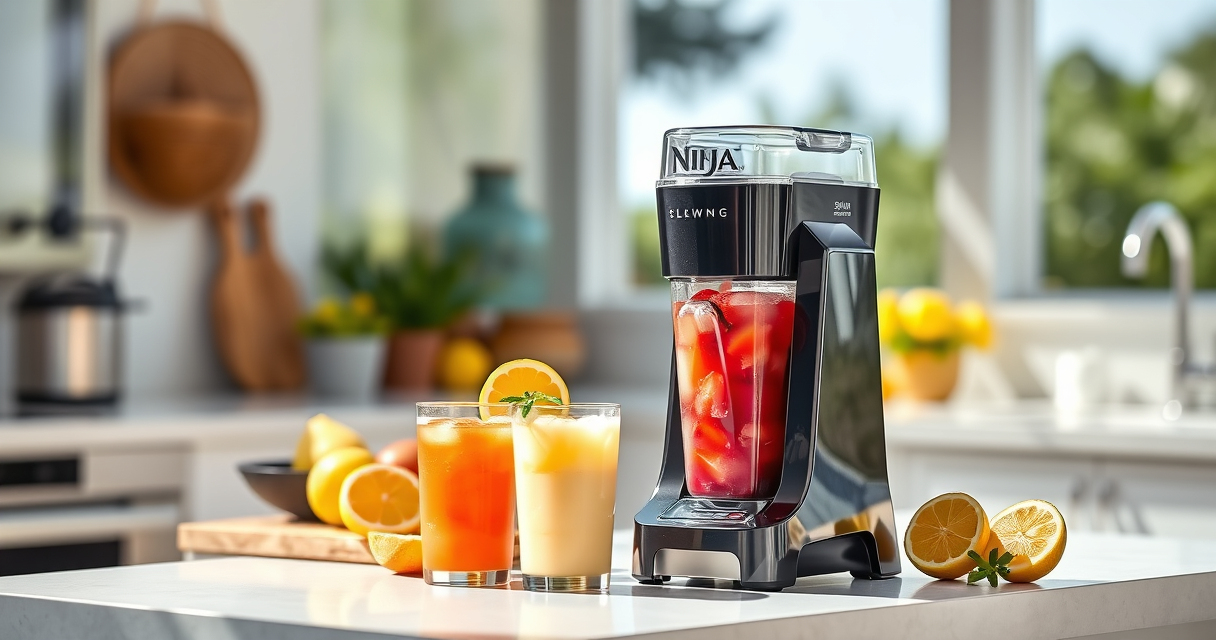 Ninja SLUSHi Twist: The Ultimate Summer Frozen Drink Maker