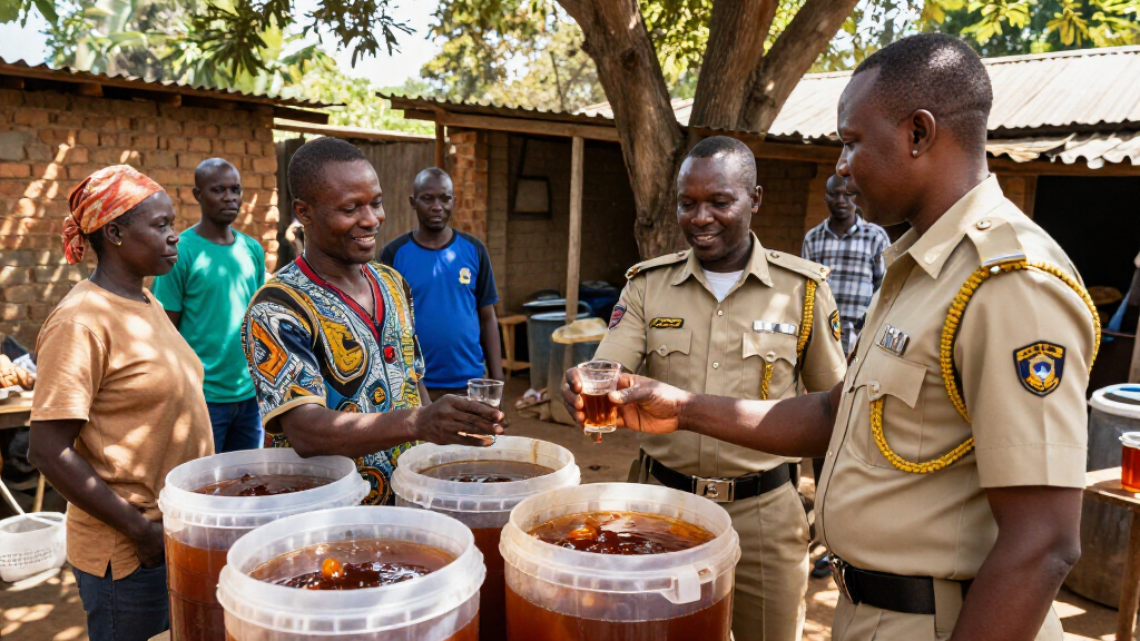 Police Dismantle Large-scale Illicit Alcohol Brewing Network In Nairobi - People Daily
