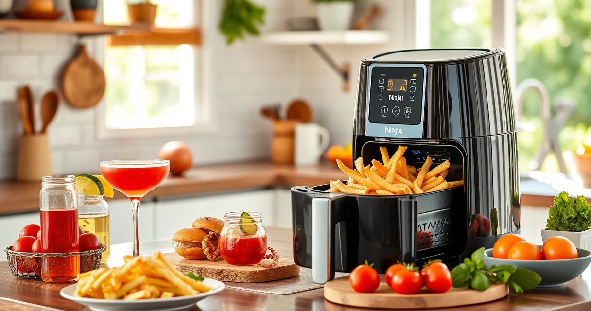 Sizzle & Serve: Summer Recipes with the Ninja Air Fryer