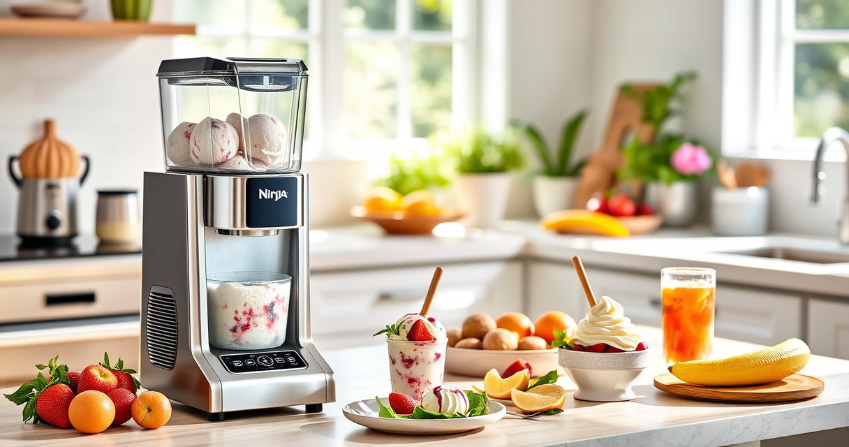 Summer Recipe Roundup with Ninja NC701 CREAMi Swirl Ice Cream Maker