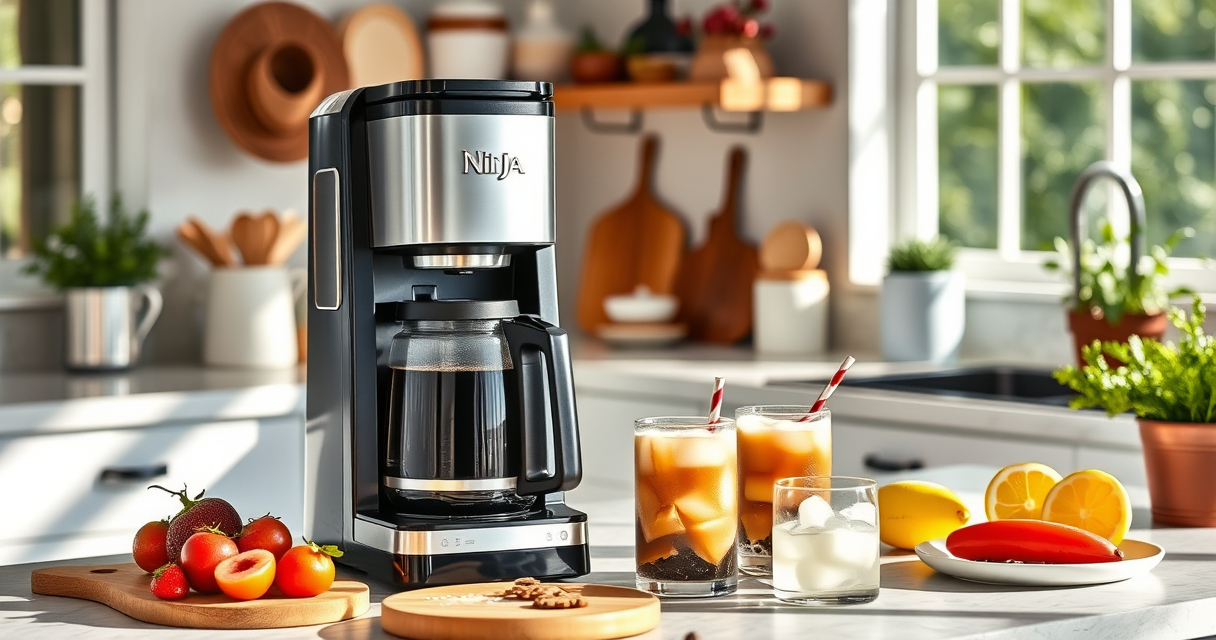 Summer Refresh: Easy Iced Coffee & Cold Brew Recipes with Ninja XL Coffee Maker