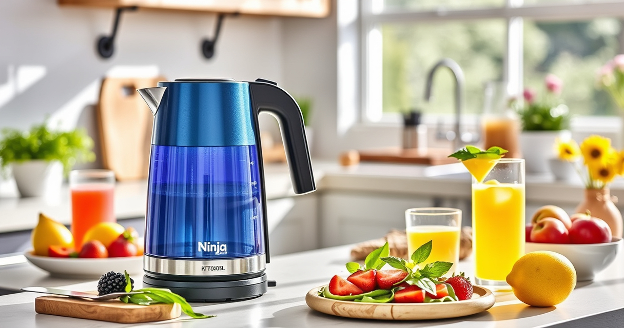 Summer Refreshments with the Ninja KT200BL Electric Kettle