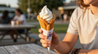 Taco Bell Churro Ice Cream Taco