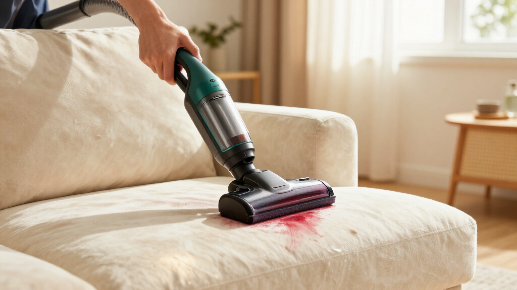 This Viral Bissell Little Green Lifted A Red Wine Stain In Seconds—and It's Discounted Right Now