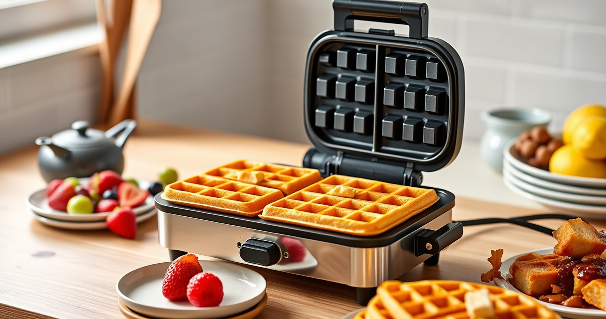 A Fall Brunch Review of the Double Belgian Waffle Maker