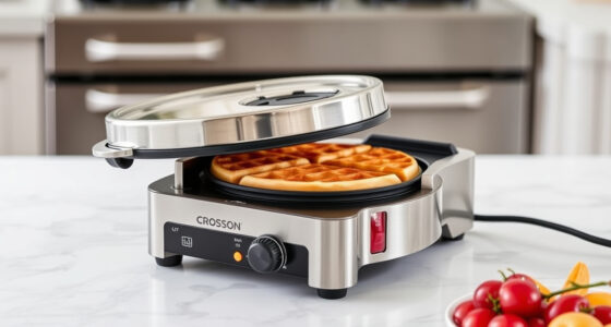 CROSSON Rotating Belgian Waffle Maker: A Fall Kitchen Review
