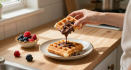 Ferrero Launches Nutella-filled Frozen Waffles